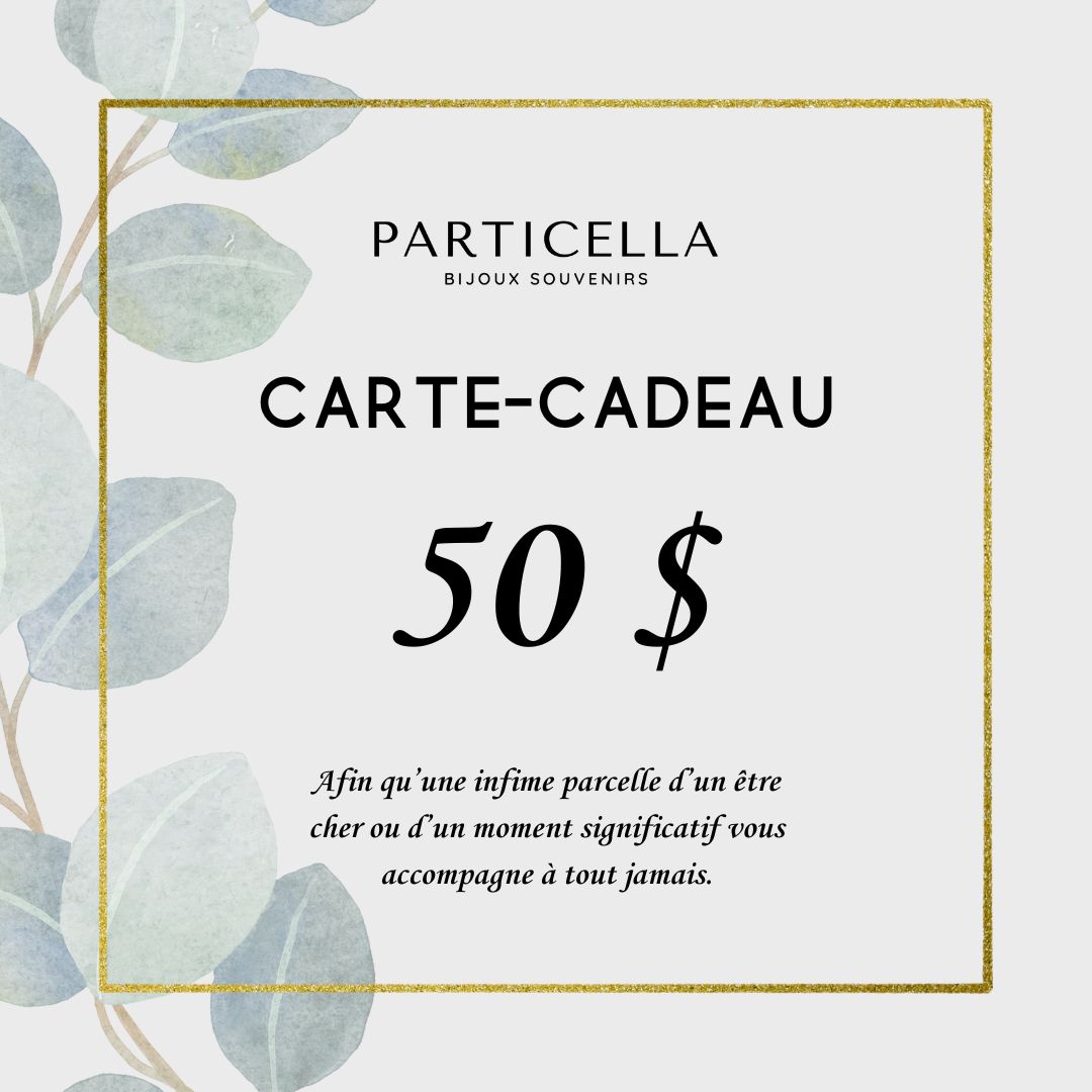 E-Carte cadeau express 50€ à 150 E-Carte cadeau express 50€ à 150