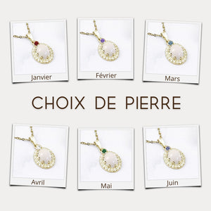 Pendentif Renée - Or jaune 10K