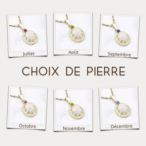 Pendentif Renée - Or jaune 10K
