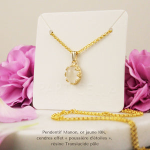 Pendentif Manon - Or jaune 10K