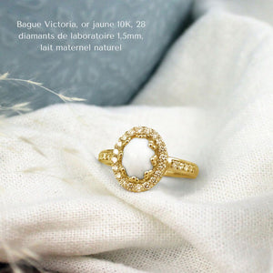 Bague Victoria - Or jaune 10K
