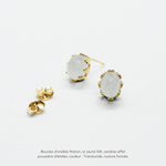 Charger l'image dans la galerie, Boucles d'oreilles Manon - Or jaune 10K
