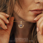 Charger l'image dans la galerie, Pendentif Hélène - Or jaune 10K
