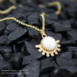 Charger l'image dans la galerie, Pendentif Hélène - Or jaune 10K
