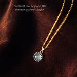 Charger l'image dans la galerie, Pendentif Lou - Or jaune 14K
