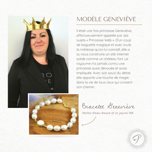 Bracelet Geneviève - Or jaune 14K